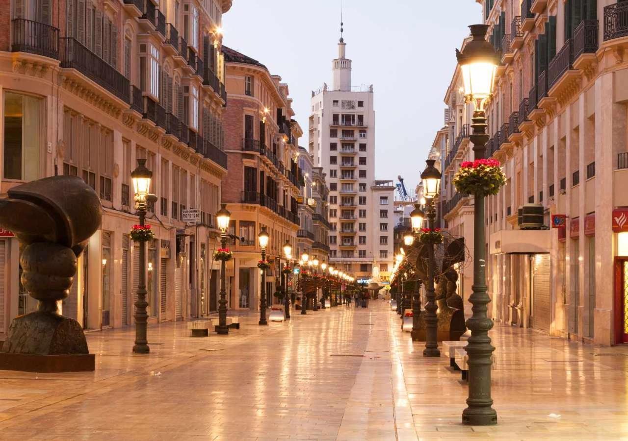 Apto Malaga Centro Historico Parking Priv Gratuito Exterior foto